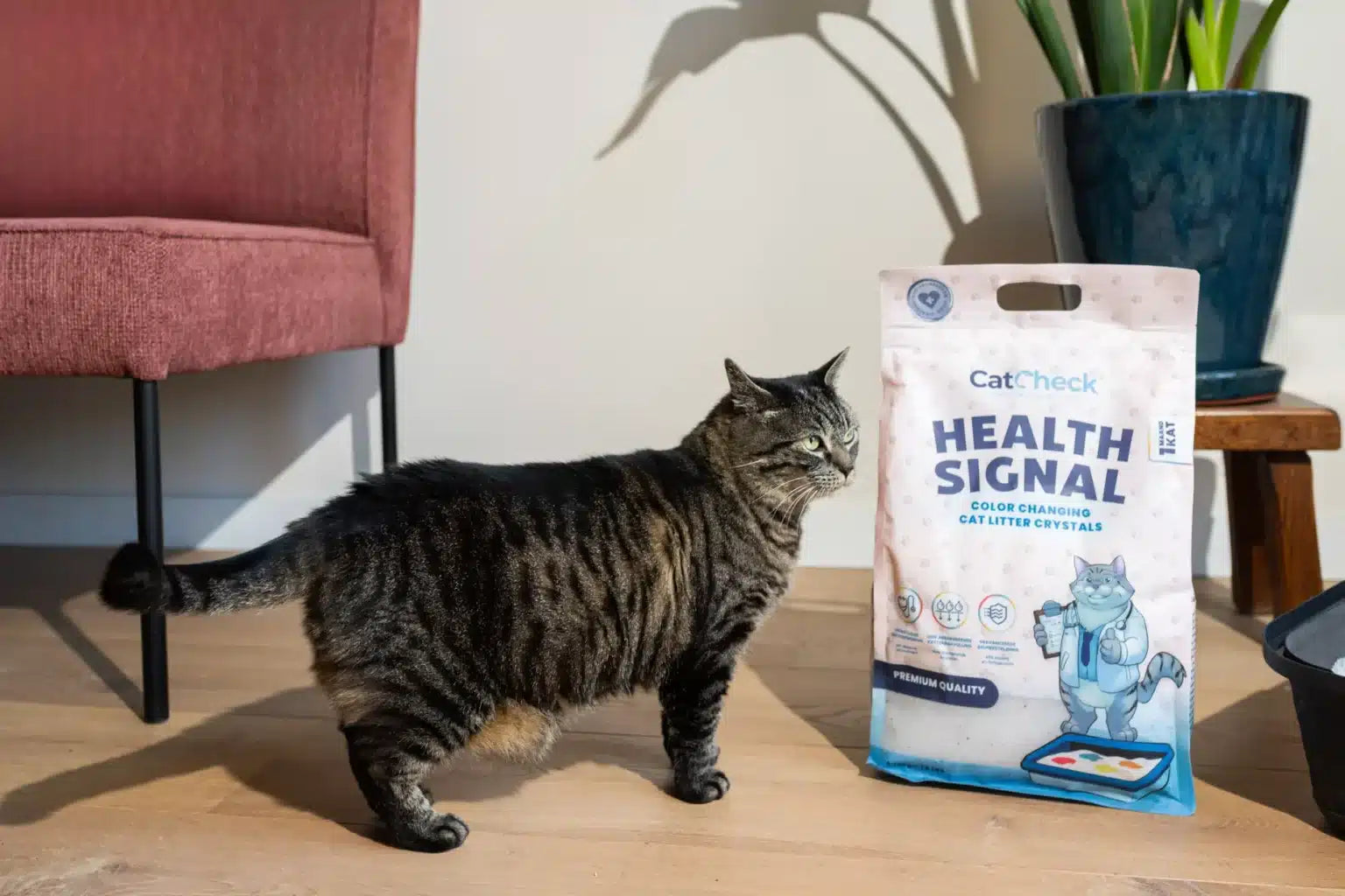 Health Signal Kattenbakvulling